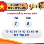 แนวทางหวยลาว “หวยลาว” วันนี้ 23/08/67