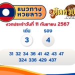 แนวทาง “หวยมาเลย์” มาเลย์วันนี้ 11/09/67