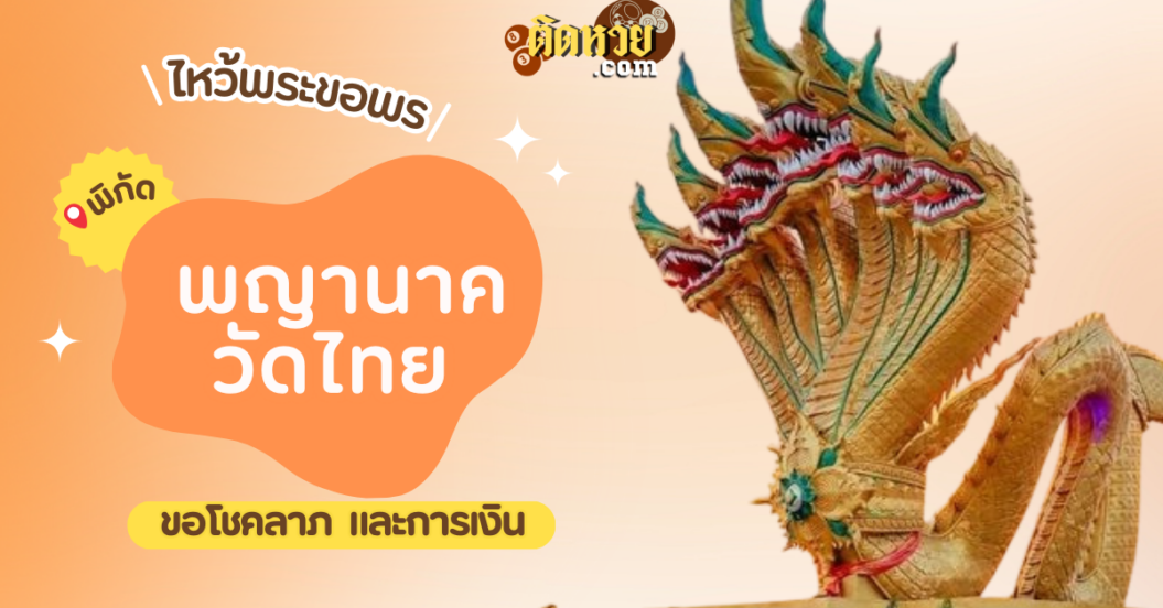 พาไหว้ขอโชคลาภ พญานาค วัดไทย