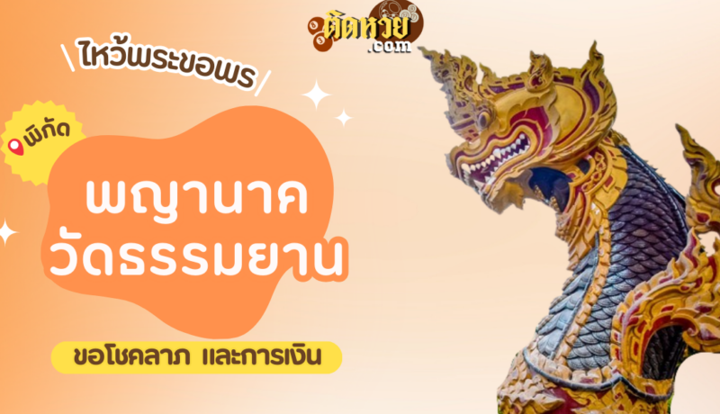 พาไหว้ขอพรโชคลาภ พญานาค วัดธรรมยาน