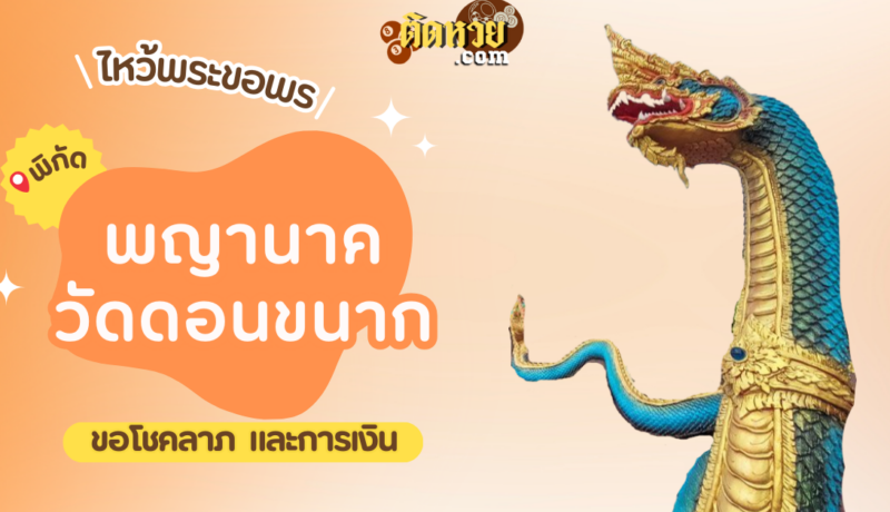 พาไหว้ขอโชคลาภ การงาน พญานาค วัดดอนขนาก