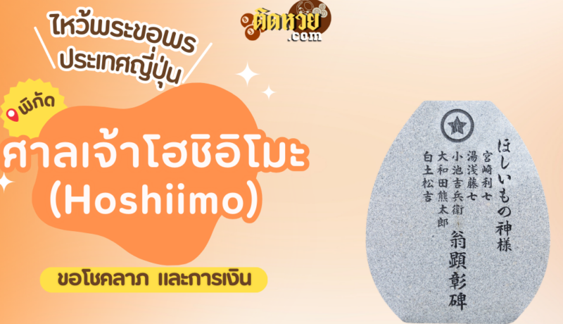 ตะลุยญี่ปุ่น ไหว้ขอพรศาลเจ้าโฮชิอิโมะ (Hoshiimo)